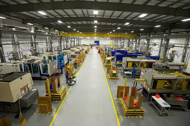 Manufacturing Facility Lighting Commercial LED Light Fixtures