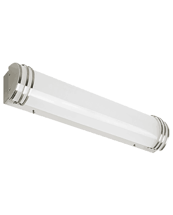 24W LED 2 Foot Triple Band Bathroom Vanity Light, 1680 Lumens