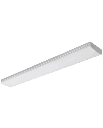 48W LED 4Ft Wraparound Surface Mount Low Bay, 4000 Lumens