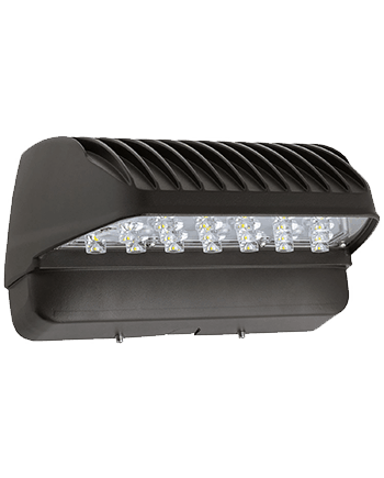 42 Watt LED Full Cut-Off Downlight Wall Pack 4,000 Lumens