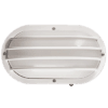 11.3 Watt 11 Inch Oval Euro Outdoor Wall Sconce 1000 Lumens White