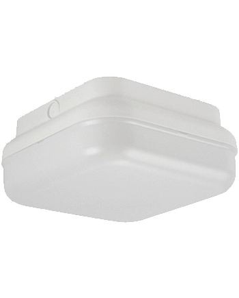 14 Watt Square Outdoor Surface Mount Fixture 1400 Lumens White