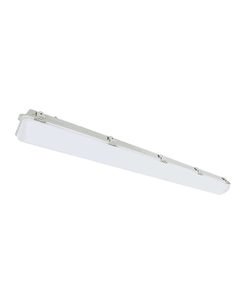 46W LED 4Ft Linear Vapor Tight Low Bay, 5980 Lumens